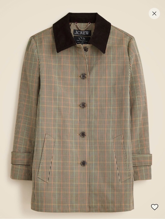 J. Crew Jackets & Blazers - J. Crew Women's Barn Jacket in Plaid Double Faced Cotton